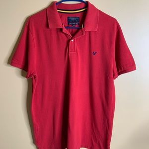 Men’s AMERICAN EAGLE Polo - Medium, Red